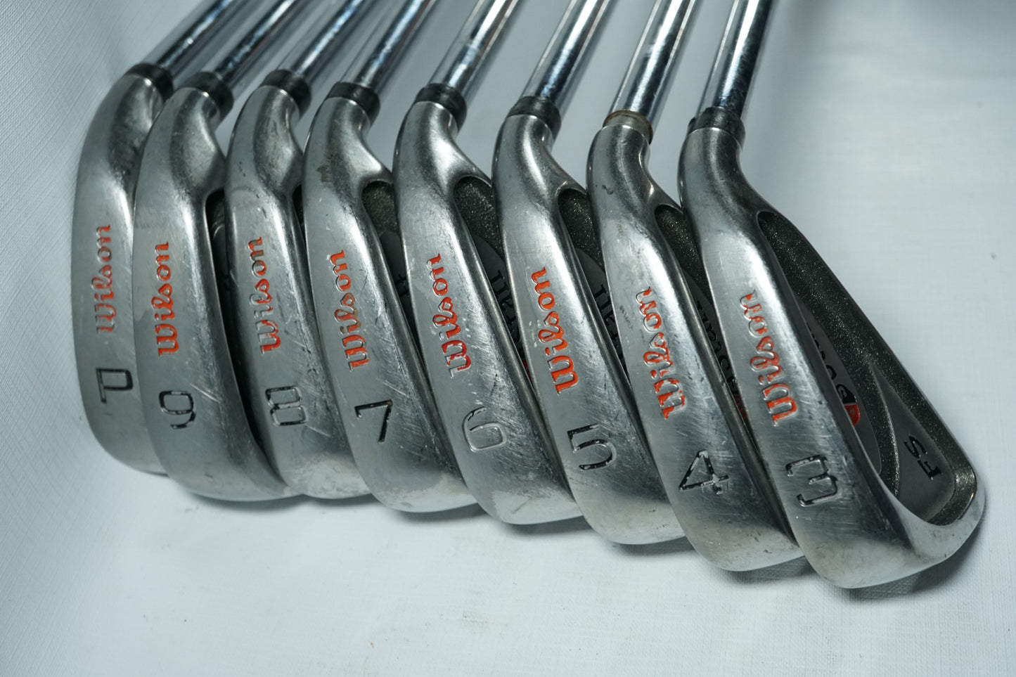 Wilson FS Irons / 3-PW / Regular Flex Steel Shafts / New Grips