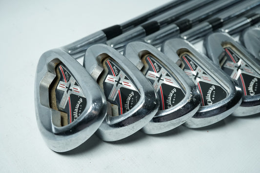 Callaway X Tour Irons / 4-PW / Steel Shafts / New Grips