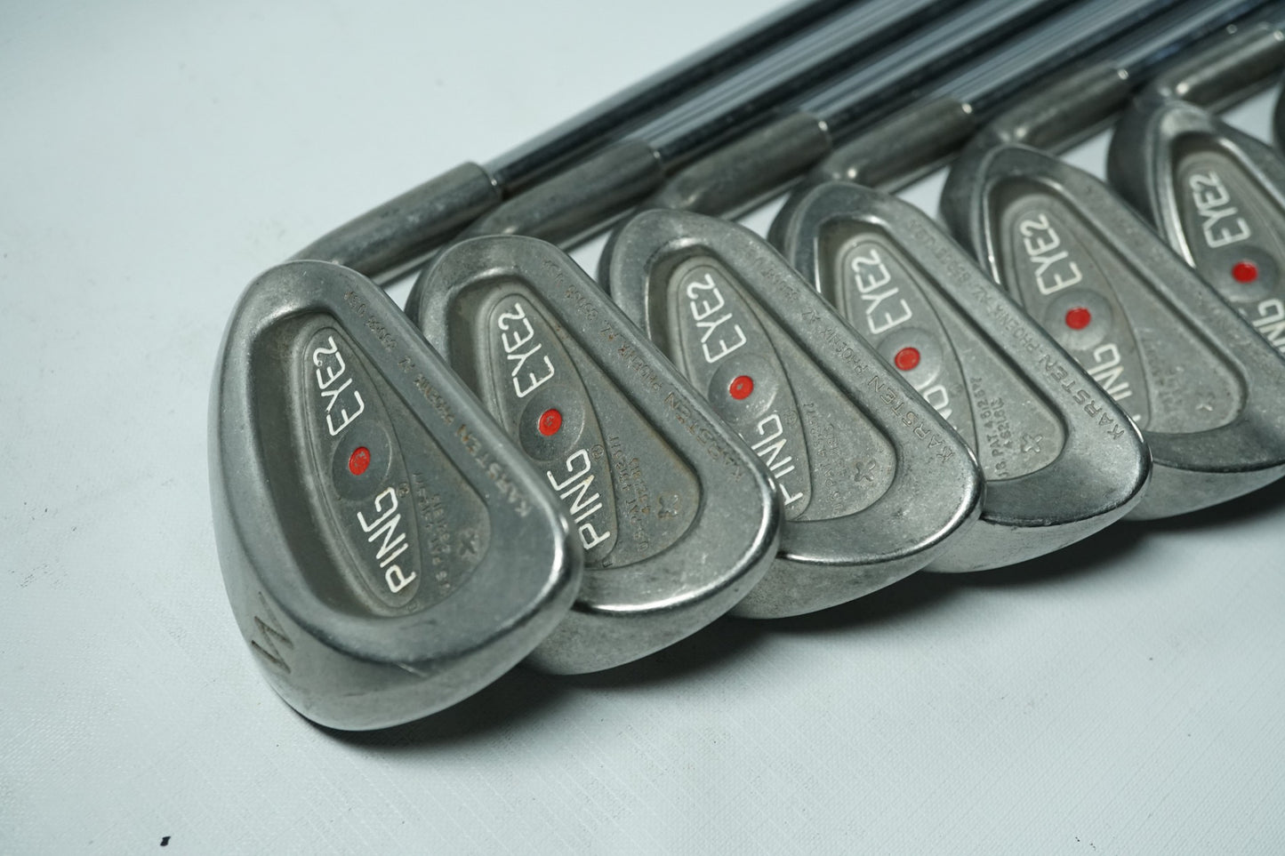 Ping Eye 2 Irons / 3-PW / Red Dot / Steel Shafts / New Grips