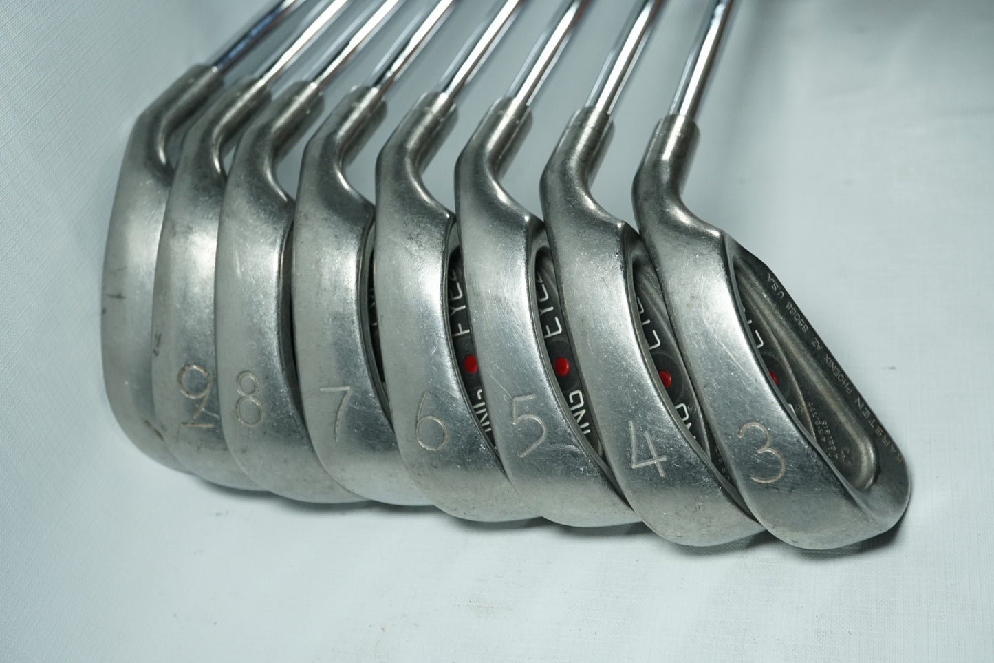 Ping Eye 2 Irons / 3-PW / Red Dot / Steel Shafts / New Grips