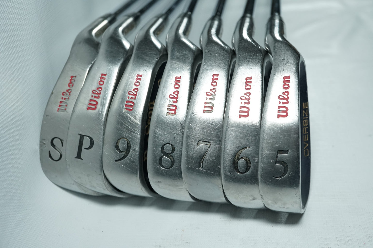 Wilson Prostaff Oversize Irons / 5-SW / Steel Shafts