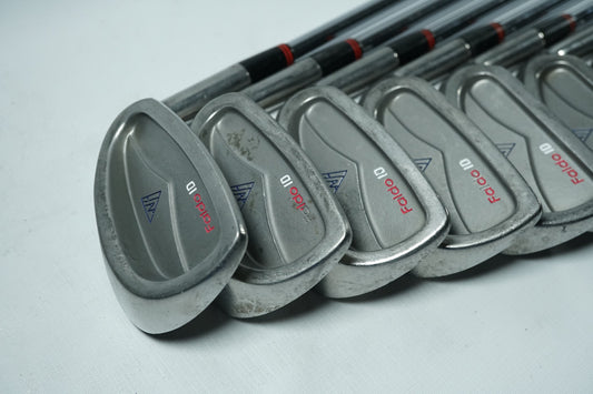 Mizuno Faldo ID Irons / 3-SW / Regular Flex Steel Shafts