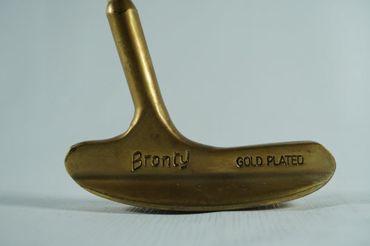 Bronty Gold Plated Putter / 34.5"