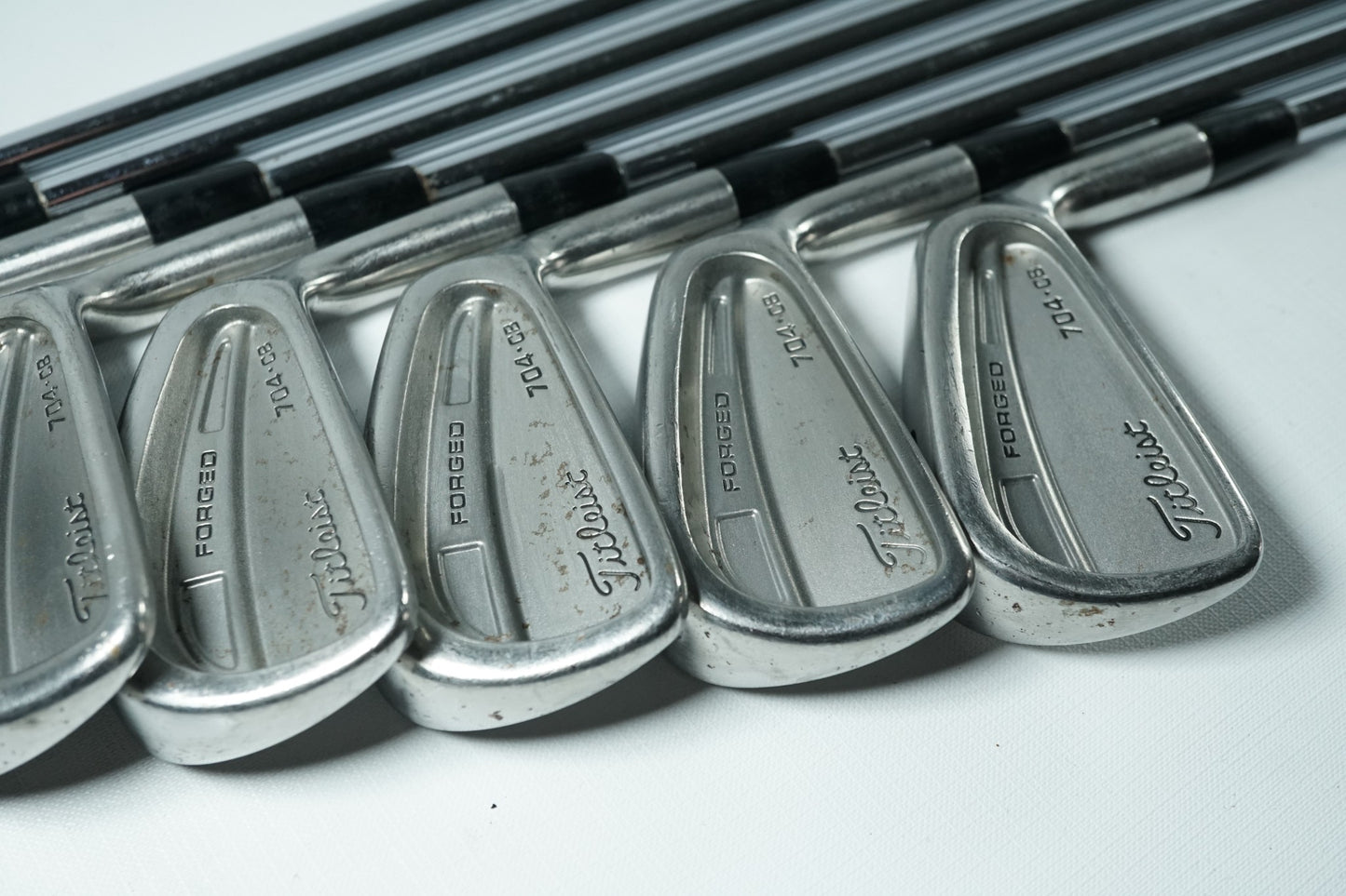 Titleist 704CB Irons / 3-PW / Stiff Flex Steel Shafts